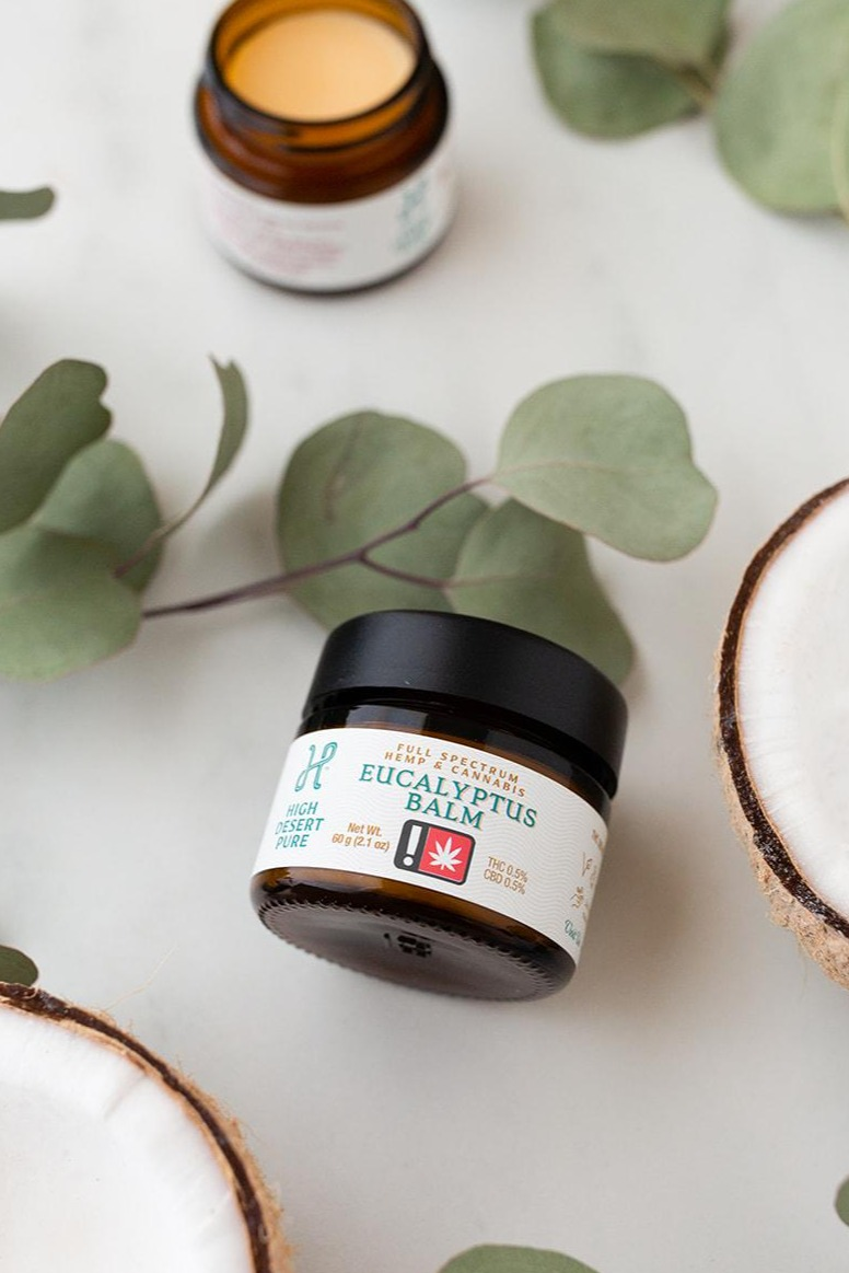 Photograph of product: High Desert Pure: Eucalyptus Balm 1:1