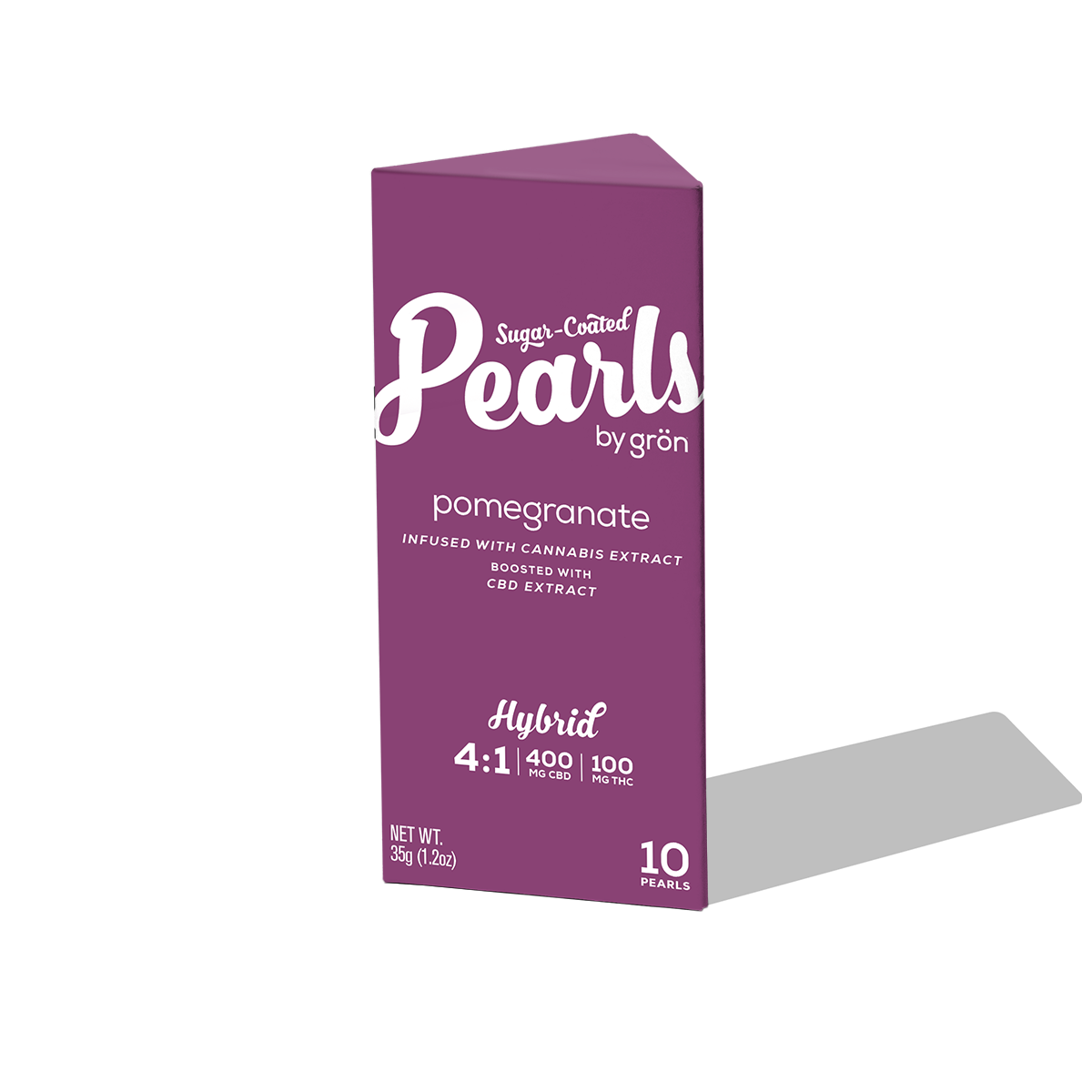 Photograph of product: Grn - 4:1 Pomegranate Pearls - CBD/TH-oui