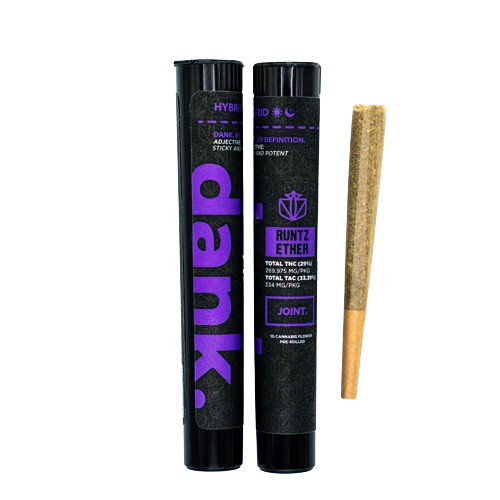 Photograph of product: Dank | Pre-Roll | Runtz Ether
