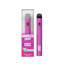 Photograph of product: Breeze Canna | Berry Burst | Disposable Vape | 1g