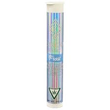 Photograph of product: Eureka Vapor Frost Bubble au chocolat Pre-roll- Bananaconda x Banana Dosi