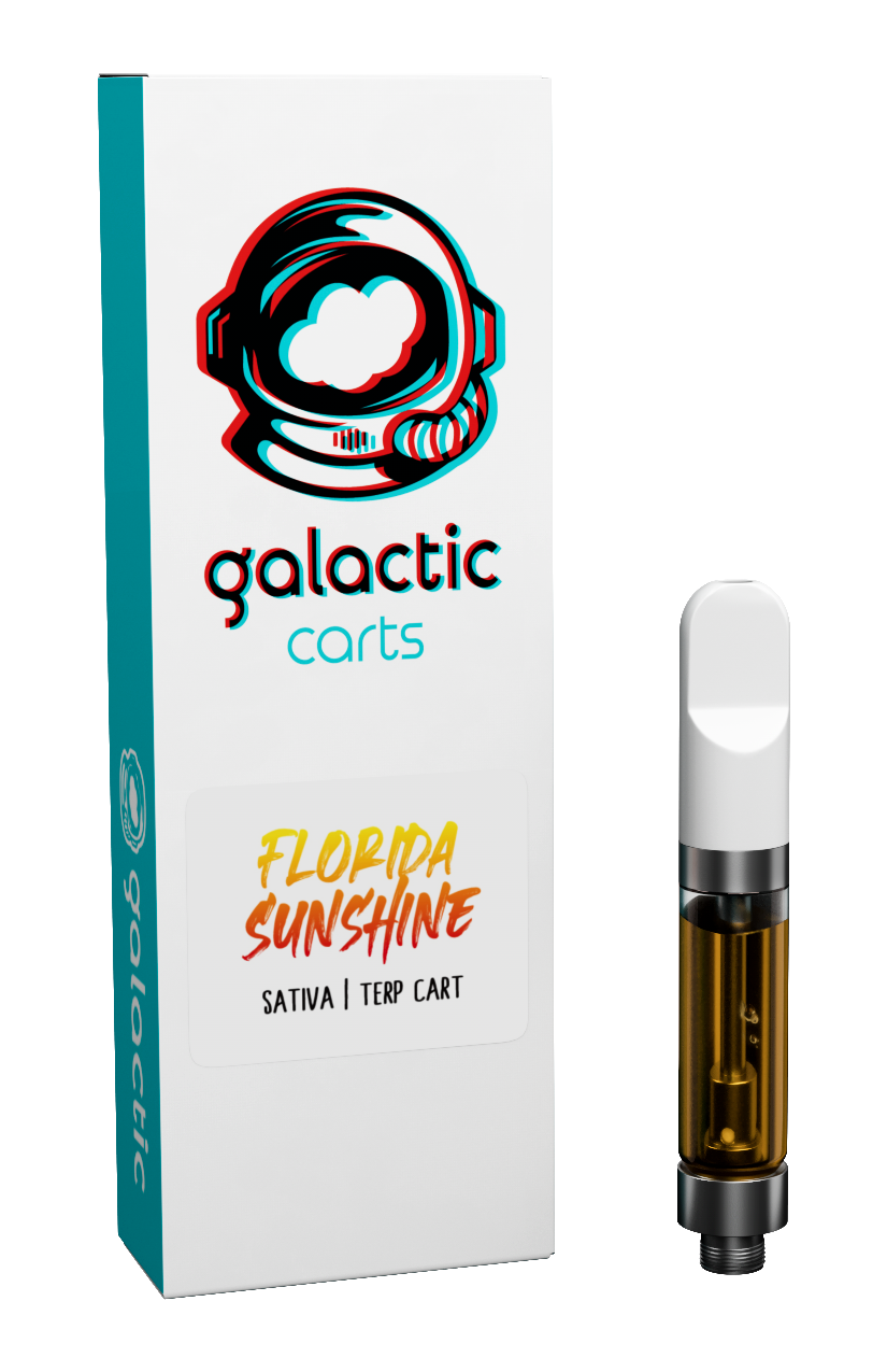 Photograph of product: Galactic Florida Sunshine 1g Terp Cart