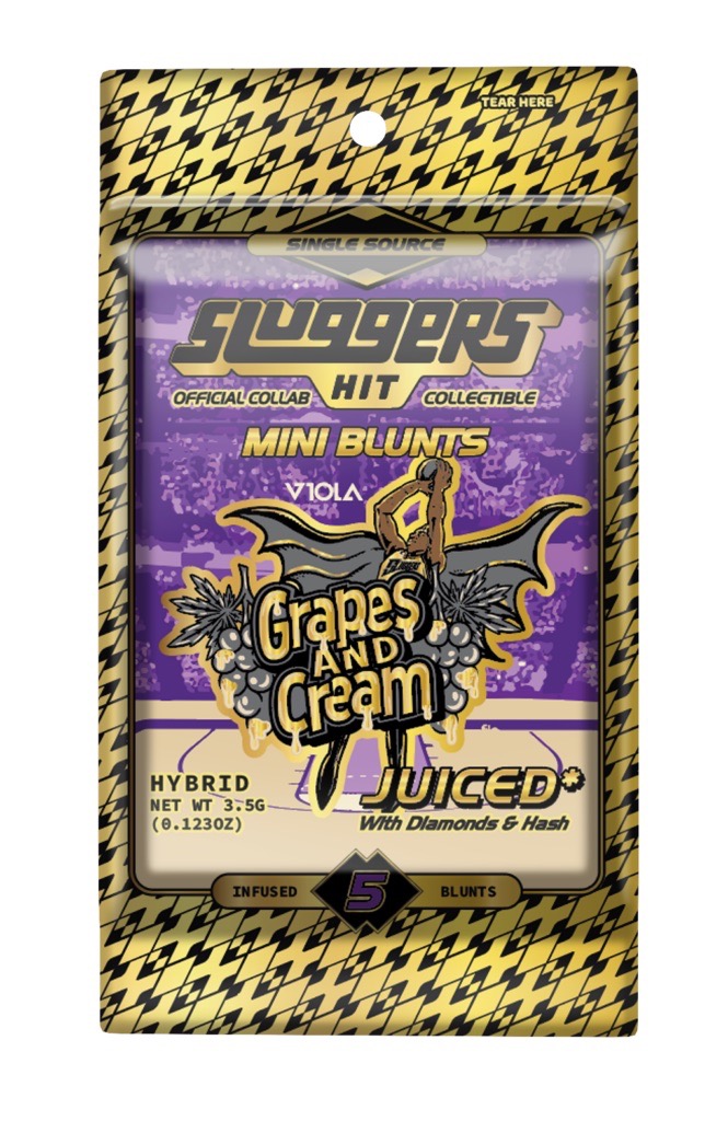 Photograph of product: Grapes & Cream - Infused Blunts 5pk