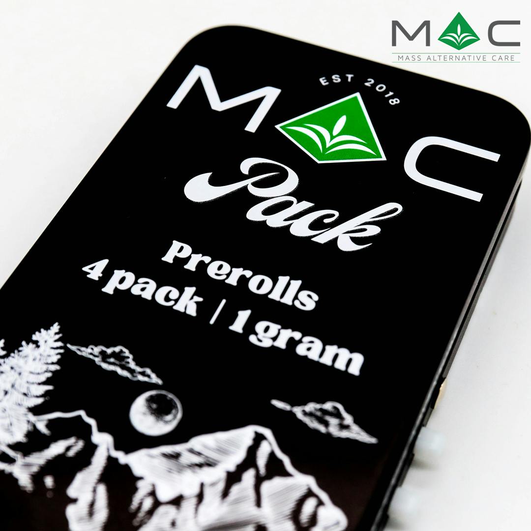 Photograph of product: MAC1 | Pre Rolls | 1g 4pk