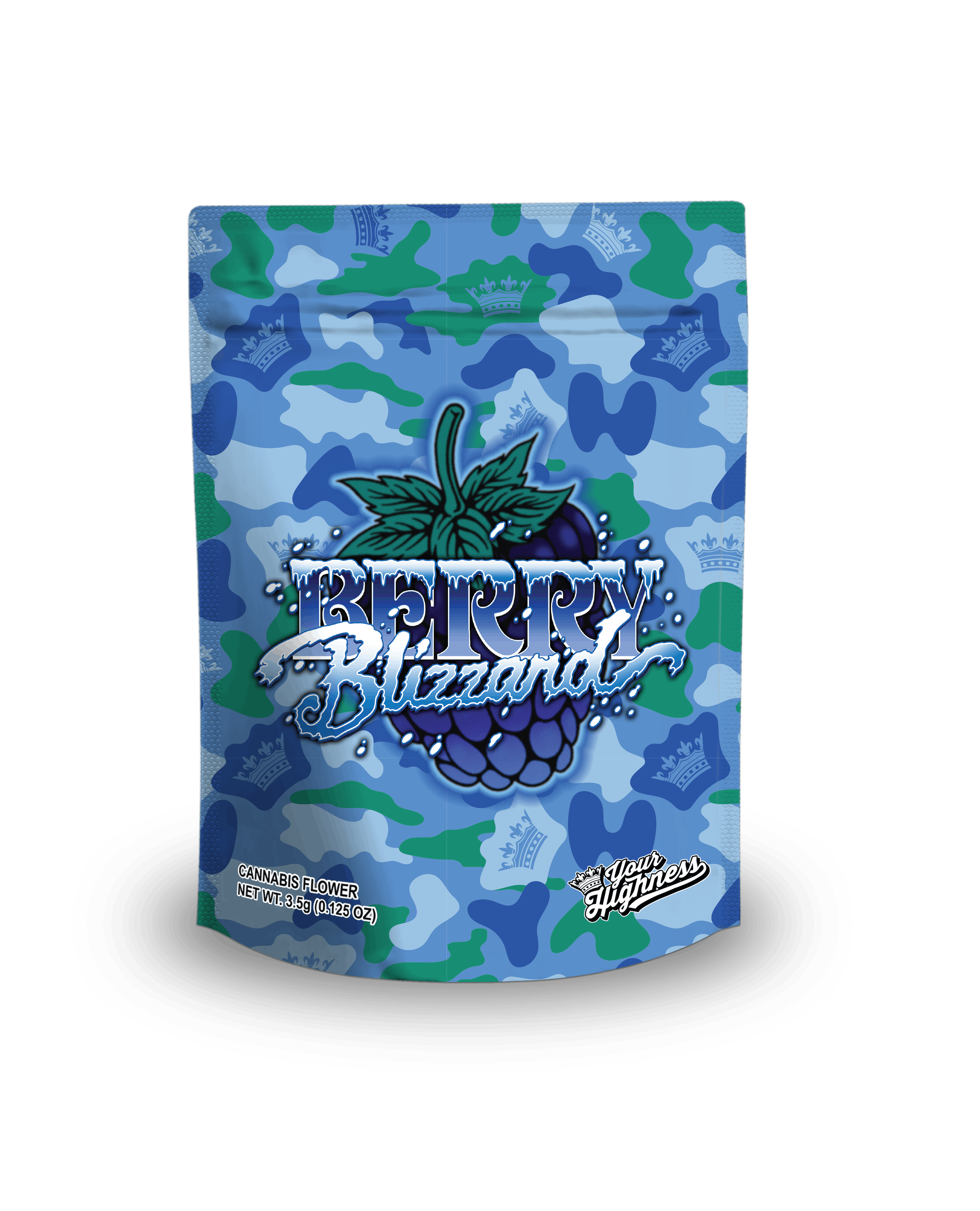 Photograph of product: Your Highness - Berry Blizzard - Flower - 3.5g