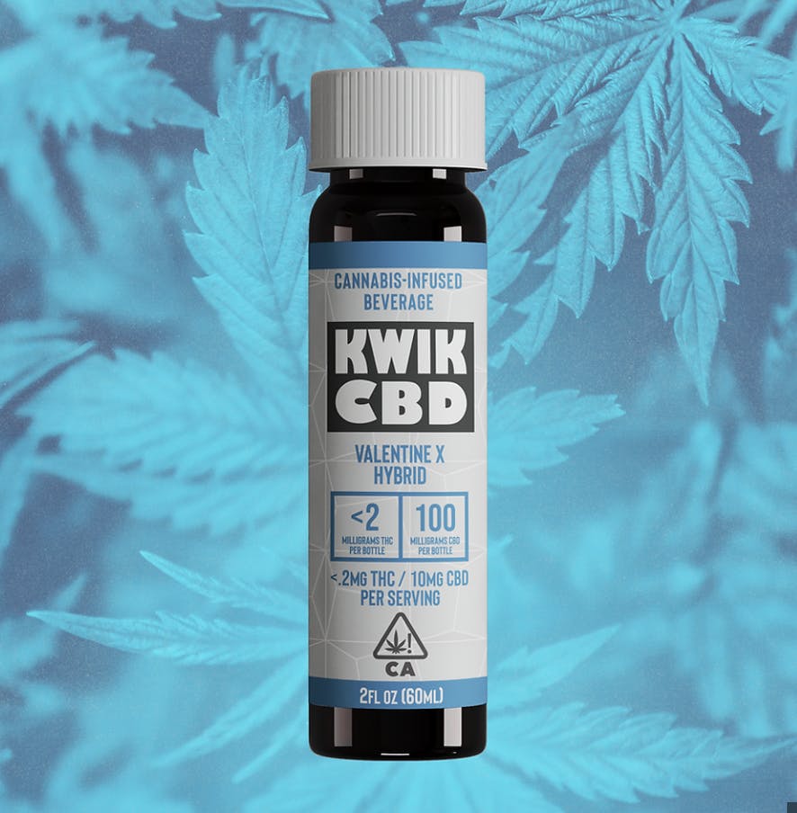 Photograph of product: KWIK EASE - CBD Shot 100mg