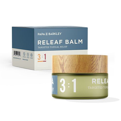 Photograph of product: PAPA & BARKLEY - P&B: 15ML BALM: 3:1 CBD/TH-oui: RELEAF