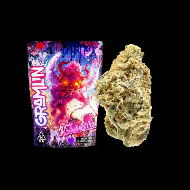 Photograph of product: Heartbreaker 3.5g Flower - 
