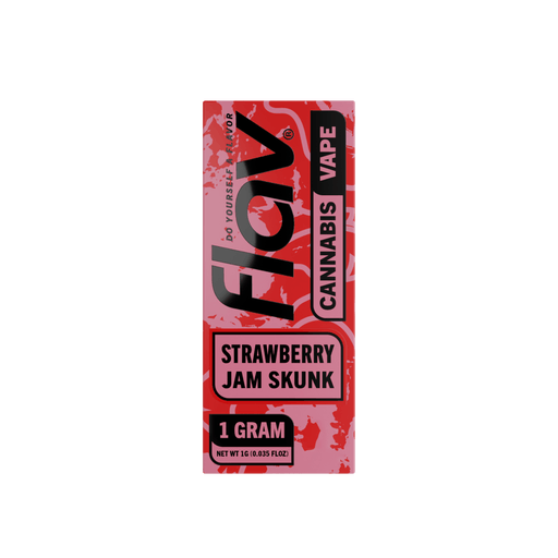 Photograph of product: Flav - Strawberry Jam Skunk Disposable - 1g