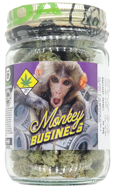 Photograph of product: Phat Panda Bong Buddies Monkey Business 2g