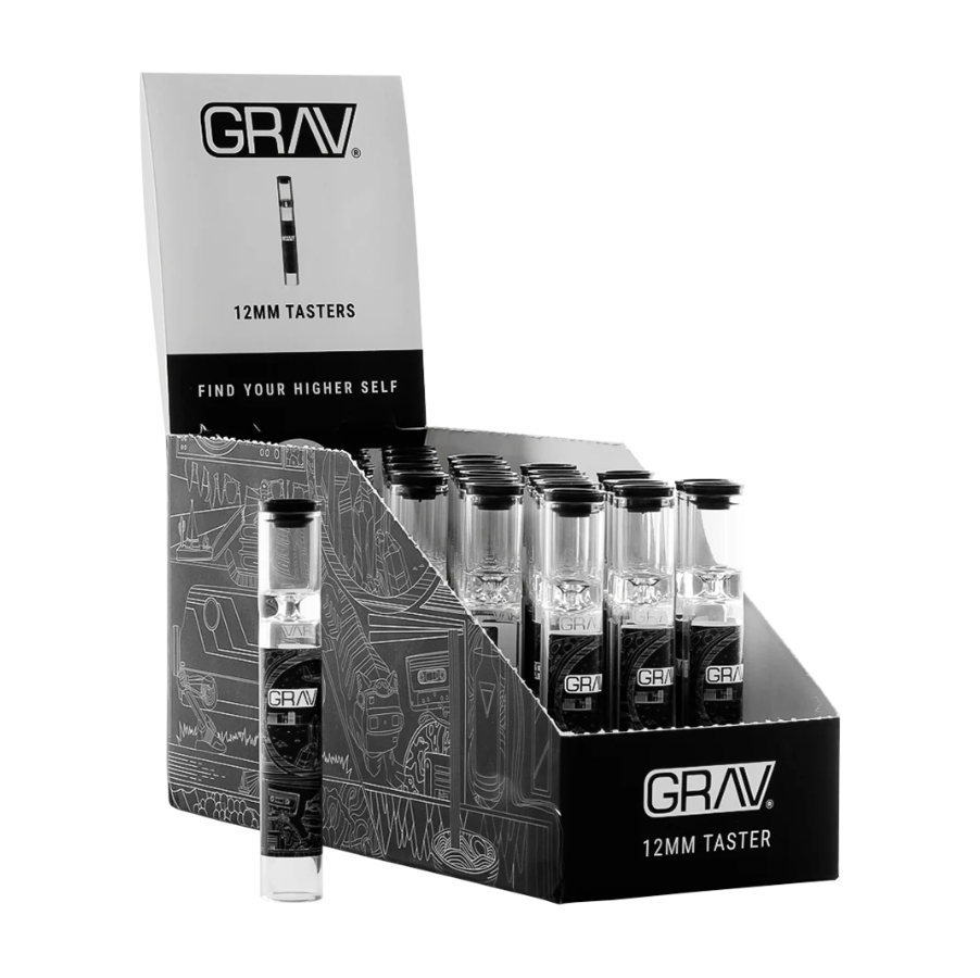 Photograph of product: GRAV | 12mm Glass Taster | Chillum