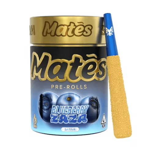 Photograph of product: Blueberry Zaza Mates Infused Pre Rolls - 