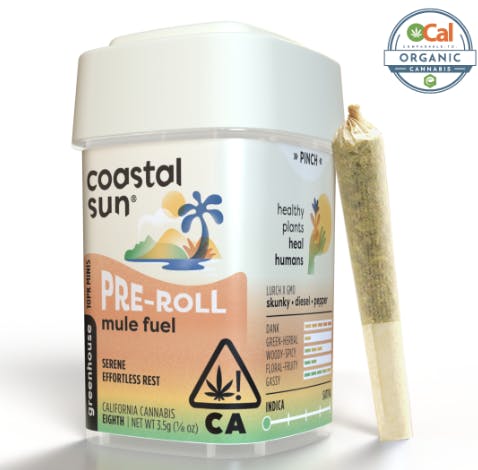 Photograph of product: Mule Fuel Greenhouse Pre-rolls | 10pk - Sales Floor