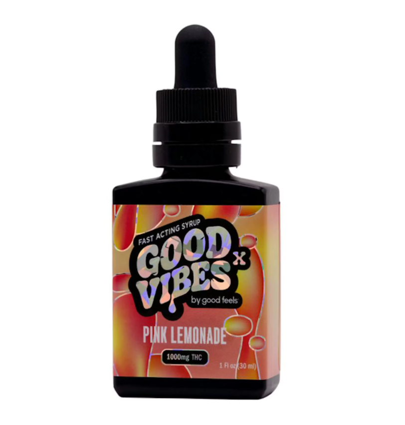 Photograph of product: Good Vibes X Syrup - Pink Lemonade