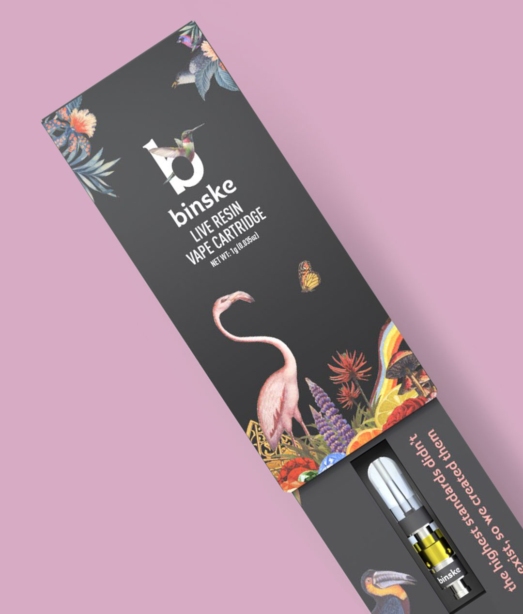 Photograph of product: Binske | Z Thrasher Live Resin Cart | 0.5g