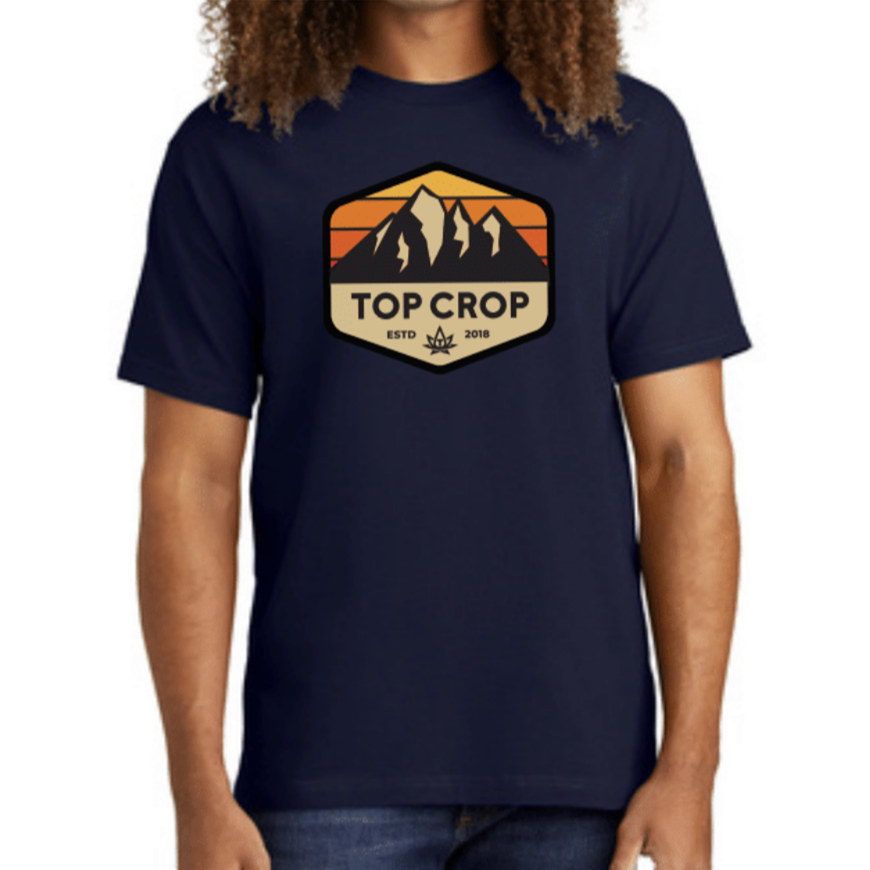Photograph of product: Mountain Tee - Navy M