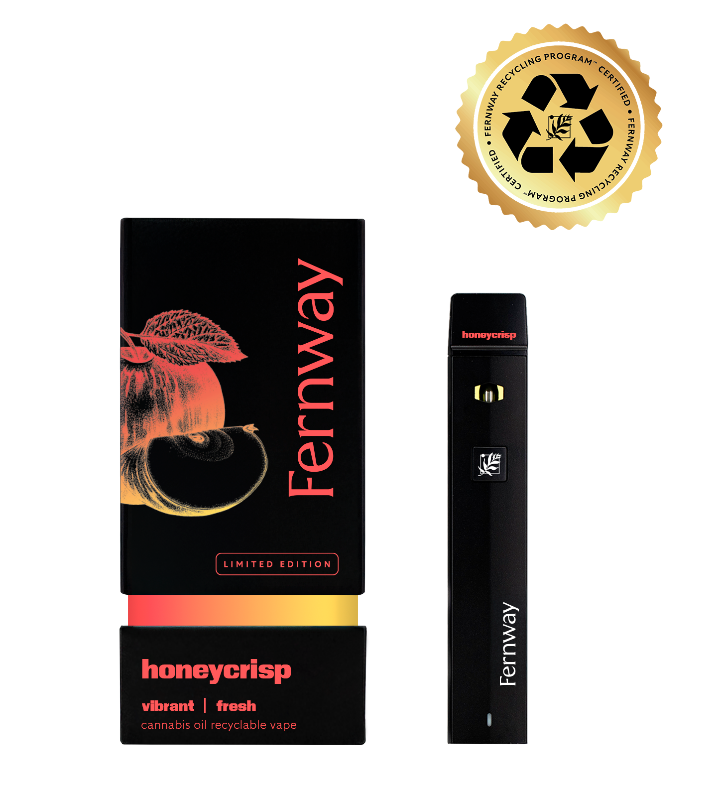 Photograph of product: Honeycrisp Flavor Line I Disposable 0.3g - Levitate
