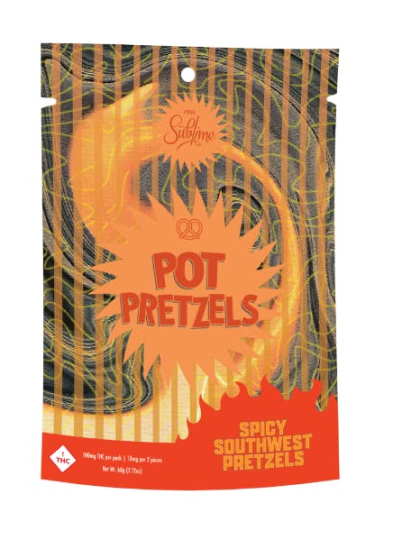 Photograph of product: Sublime - Pretzels - Spicy