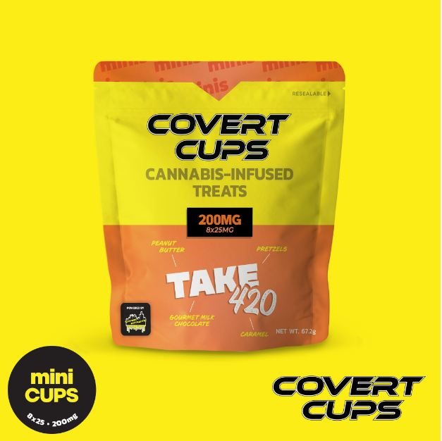 Photograph of product: Covert Cups - Take 420 200mg