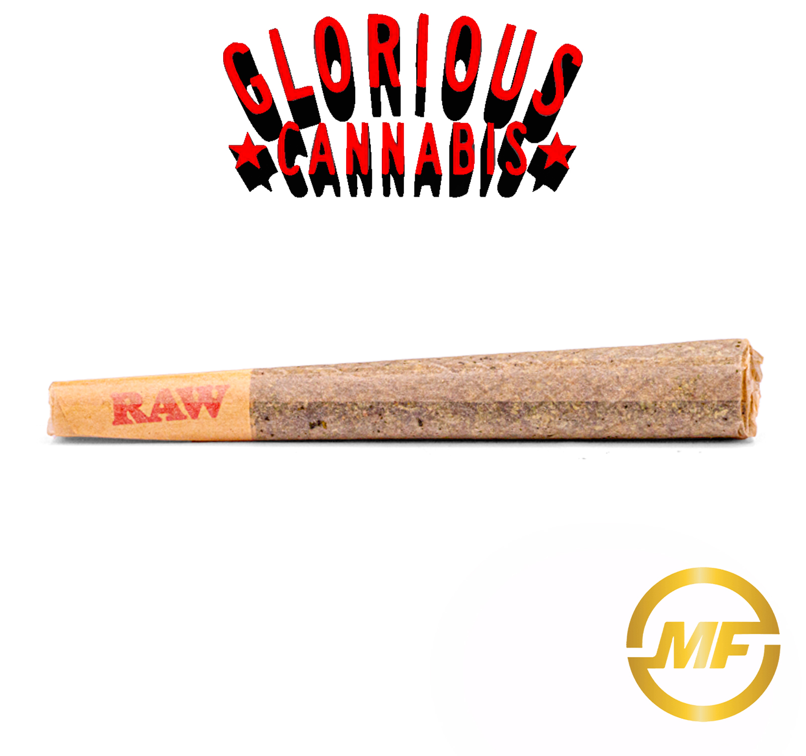 Photograph of product: Glorious | Kush Crasher | Icewater Bubble au chocolat Infused Pre-Roll | 1g