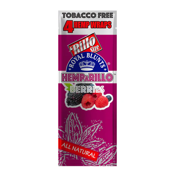 Photograph of product: Hemparillo - Berries 4pk Wraps