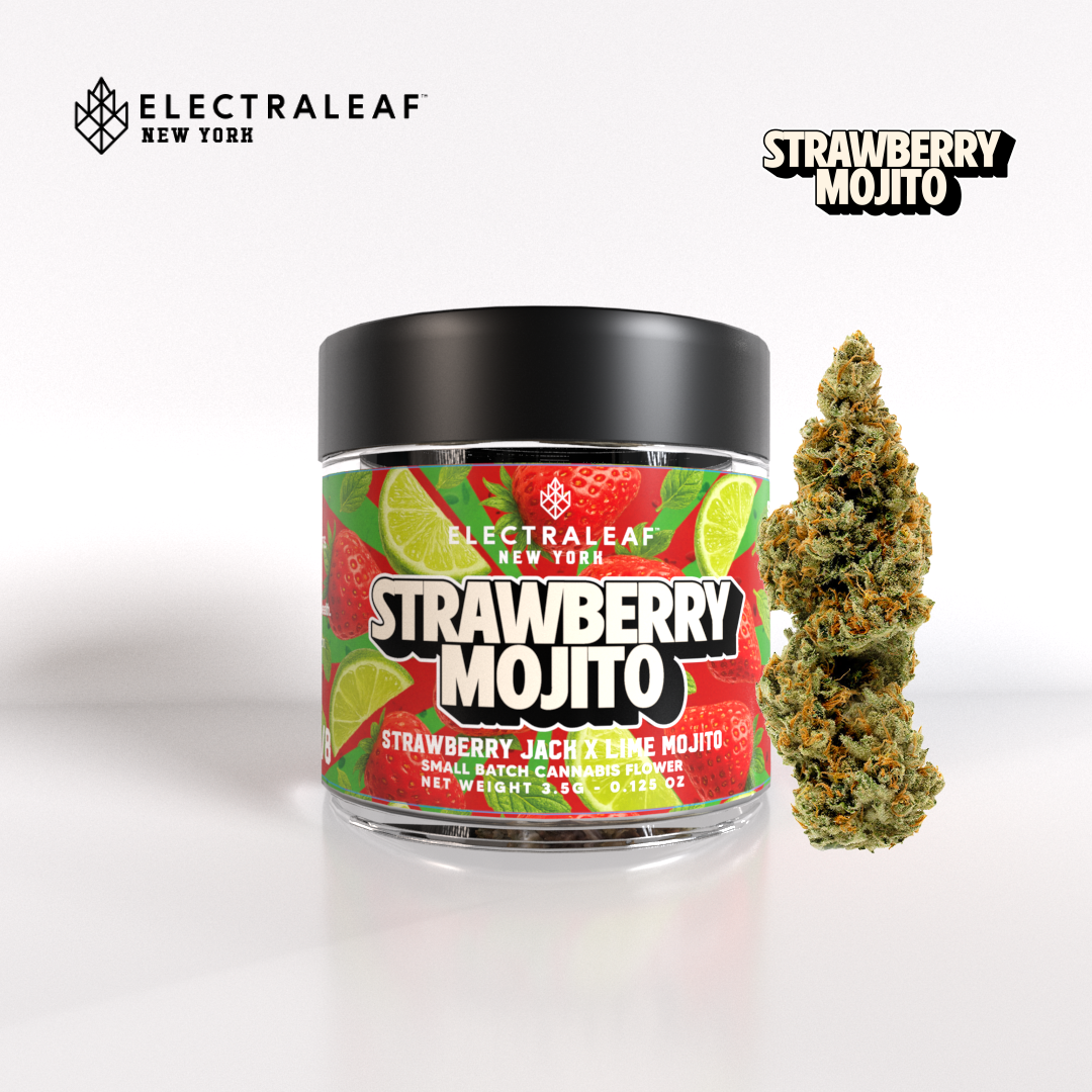 Photograph of product: Electraleaf - Flower Jar 3.5g - Strawberry Mojito