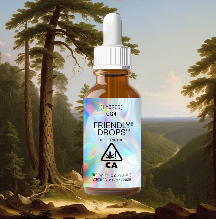 Photograph of product: GG4 (H) Full Spectrum TINCTURE - Friendly Brand