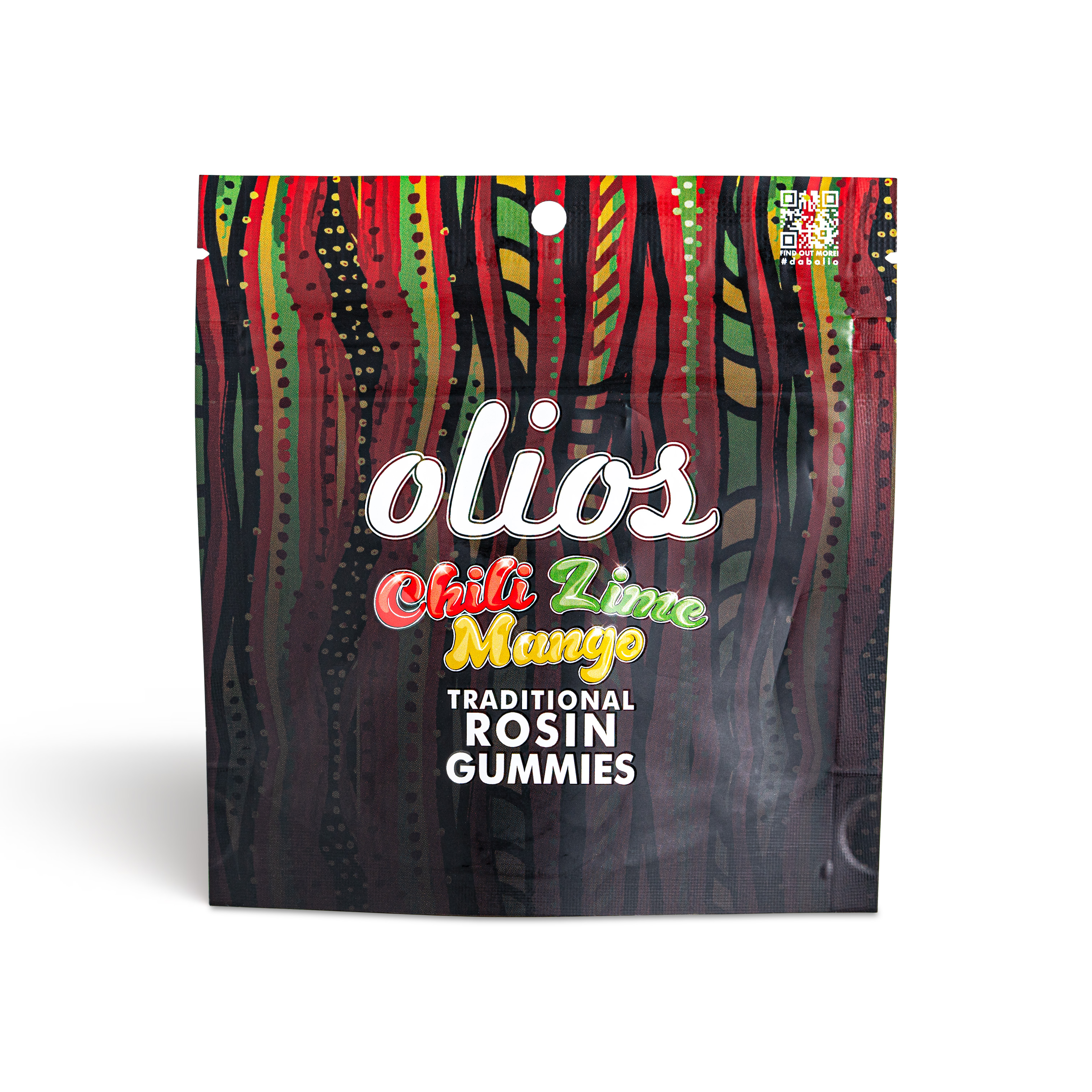 Photograph of product: Chili Lime Mango Rosin Gummies - 100mg