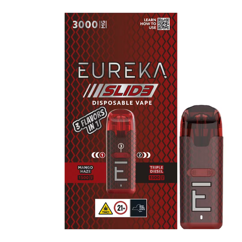 Photograph of product: Eureka | SLID3 CLASSIC | Mango Haze x Triple Diesel | 3g