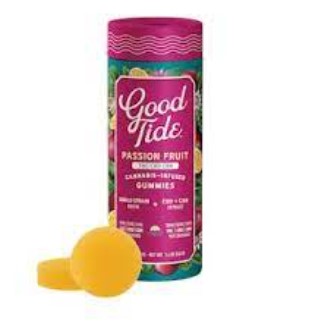 Photograph of product: 100mg 1:1:1 THC CBD CBN Passion Fruit Rosin Gummies (I)