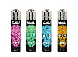 Photograph of product: CLIPPER LIGHTERS SKELETON DESIGN