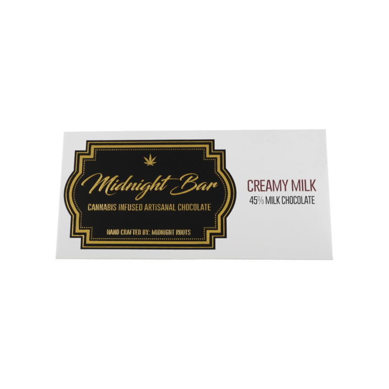 Photograph of product: Midnight Roots |  Creamy Milk Chocolate  200mg Chocolate Bar