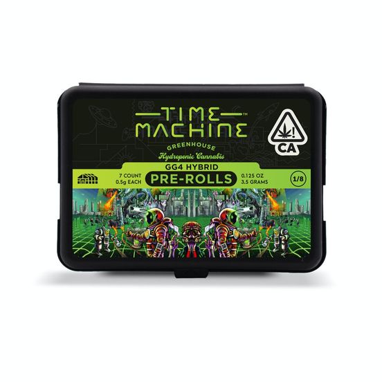 Photograph of product: Time Machine - 3.5g Pre-Roll Pack (GG4) - 