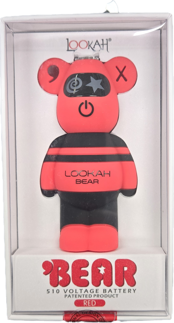 Photograph of product: Lookah - Bear Battery - Red