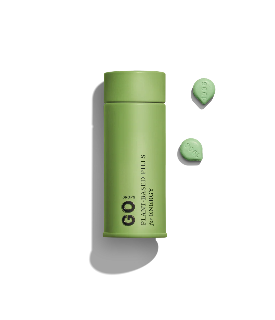 Photograph of product: 1906 - Plant Based Pills 20pk - GO (200mg) (100mg TH-oui/100mg CBD)