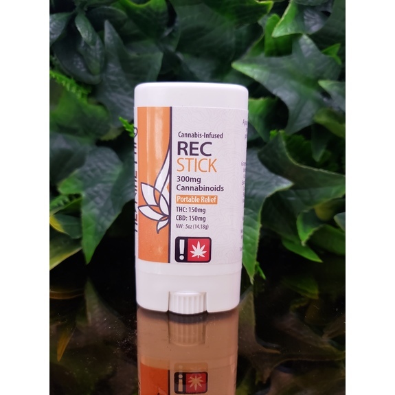 Photograph of product: Relief Stick 1:1 - 150mg TH-oui 150mg CBD - 0.5oz Topical Stick - Medicine Farm