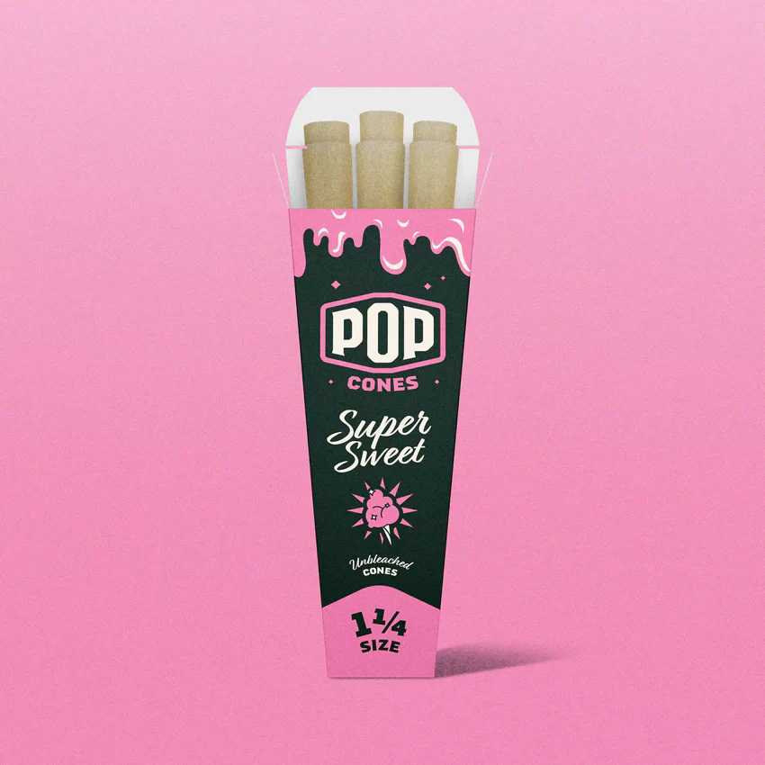 Photograph of product: POP CONES - CONES - 1 1/14" - 6PK - SUPER SWEET