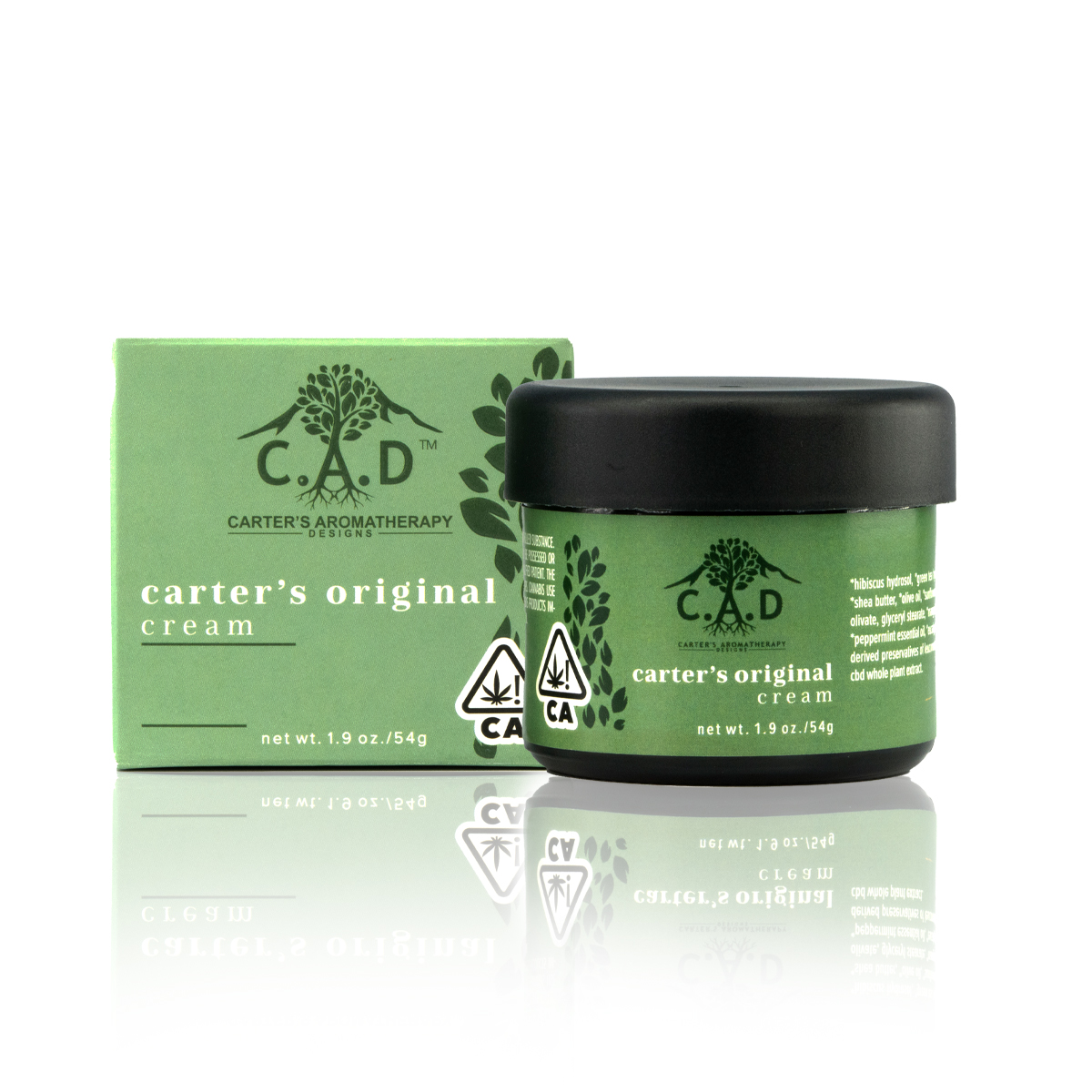 Photograph of product: Original Green Cream .5oz   10 Mg