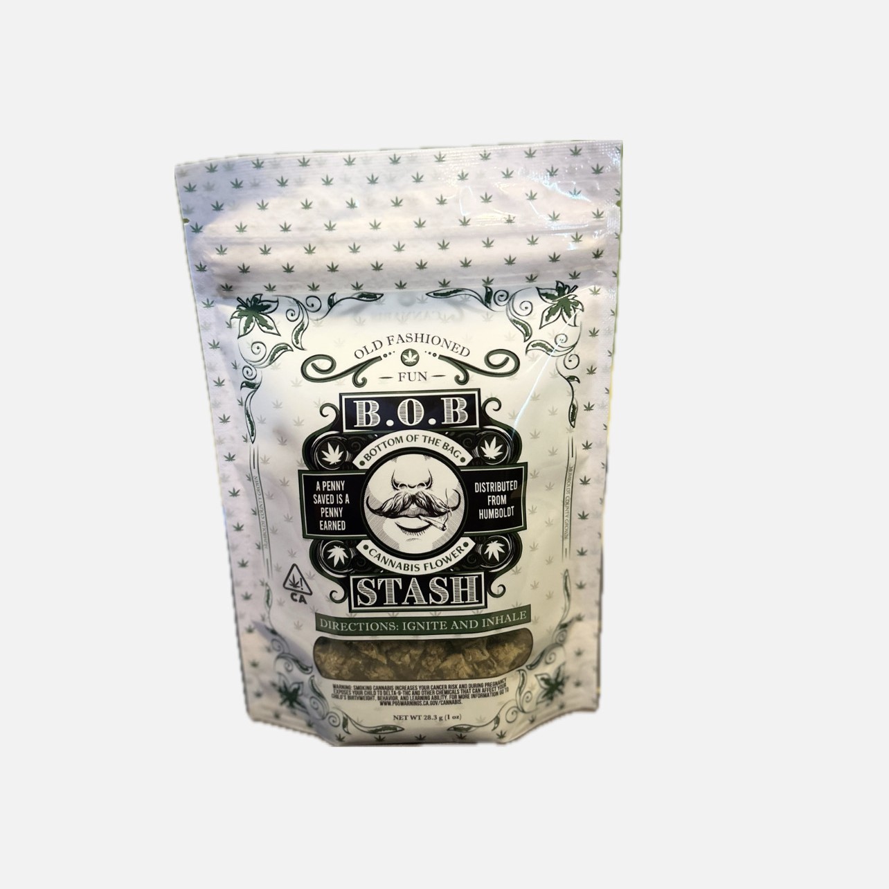 Photograph of product: B.O.B Stash - Blueberry Cupcake - 28g - Hybrid