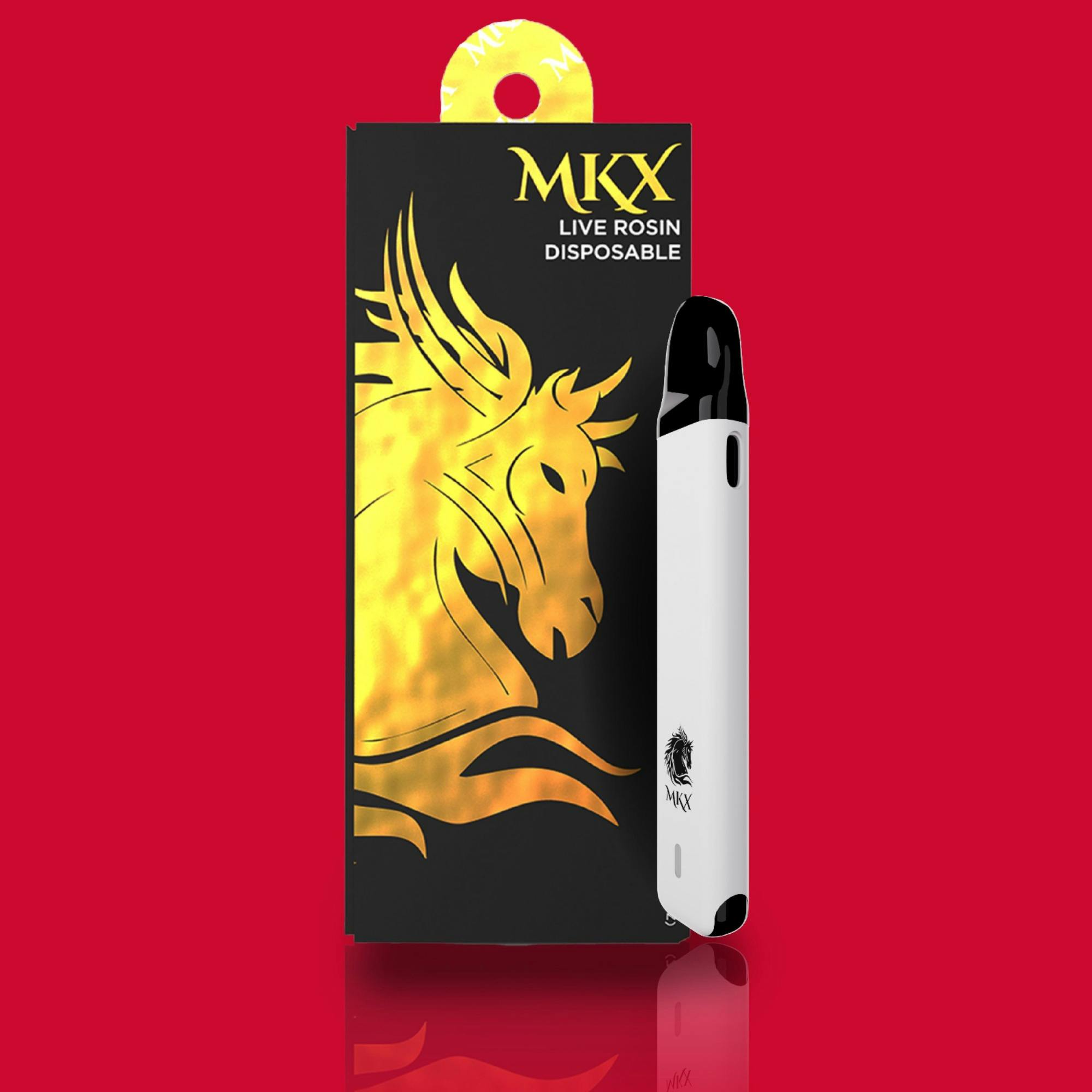 Photograph of product: MKX Superboof 1g Rosin Disposable