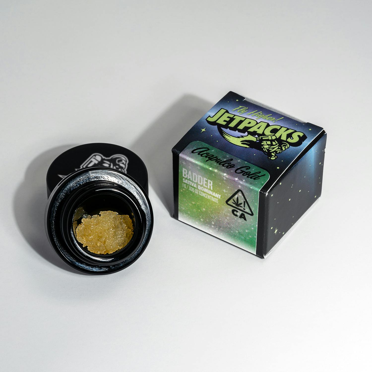 Photograph of product: Jetpacks | Colombian Gold | Badder Concentrate | 1G