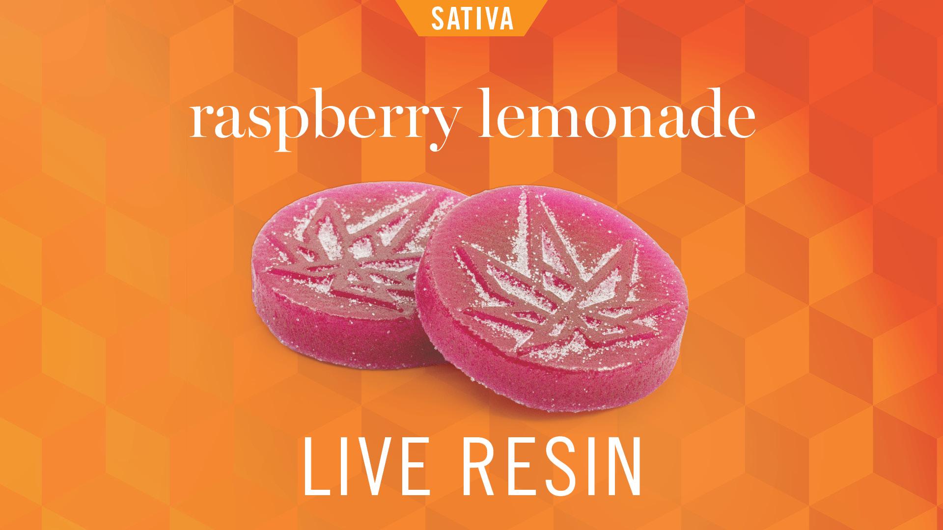 Photograph of product: Levitate | Raspberry Lemonade Live Resin 200mg Oui'd Gummies