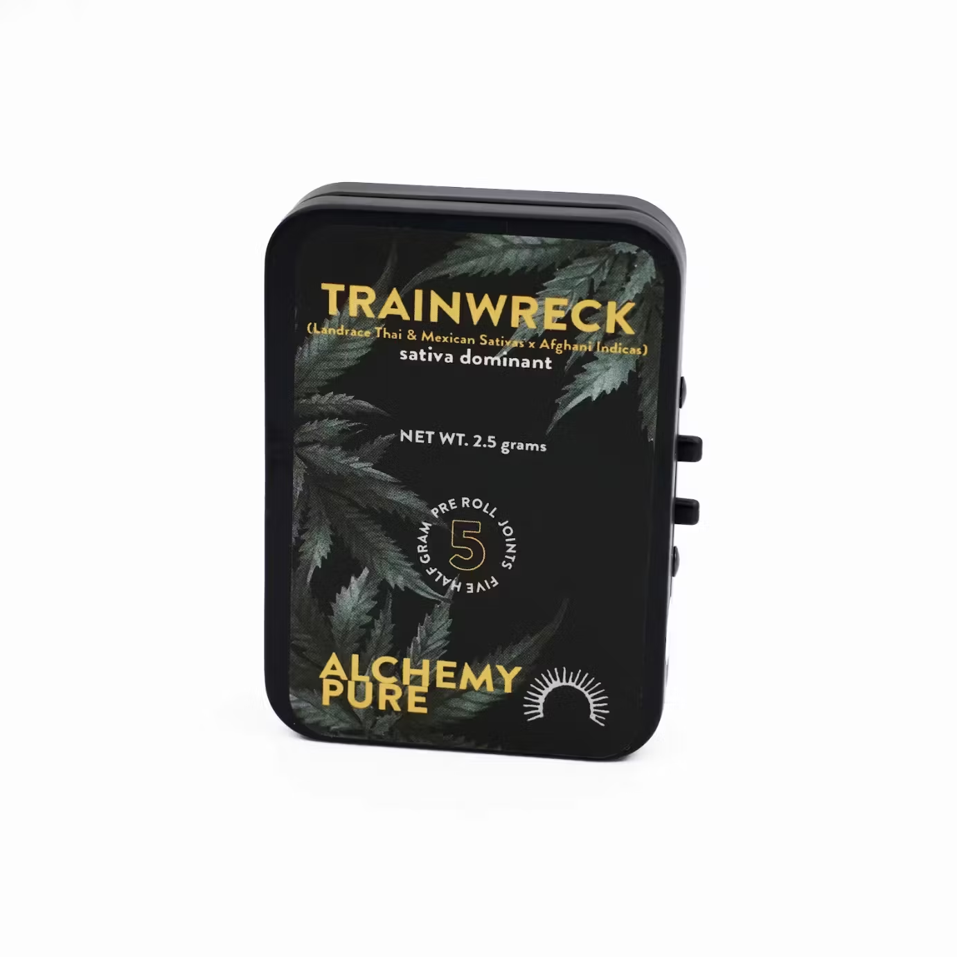 Photograph of product: Alchemy Pure - Trainwreck Preroll 5pk - 2.5g
