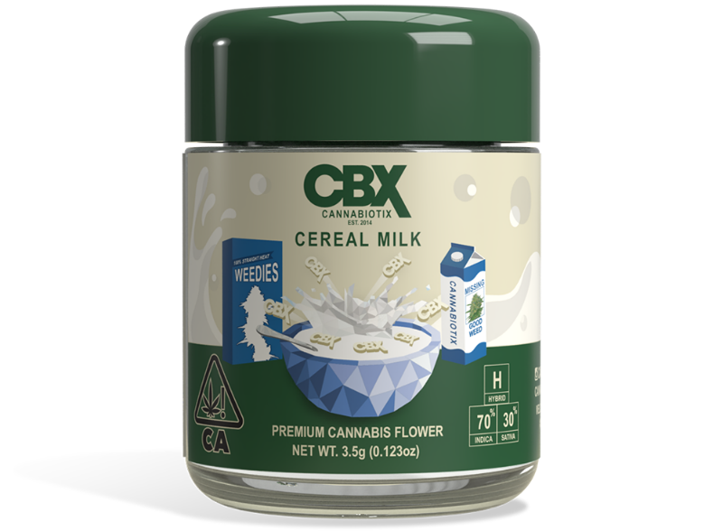 Photograph of product: Cereal Milk 3.5g Jar - CBX