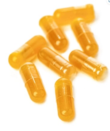 Photograph of product: Banana Papaya RSO Capsules #30