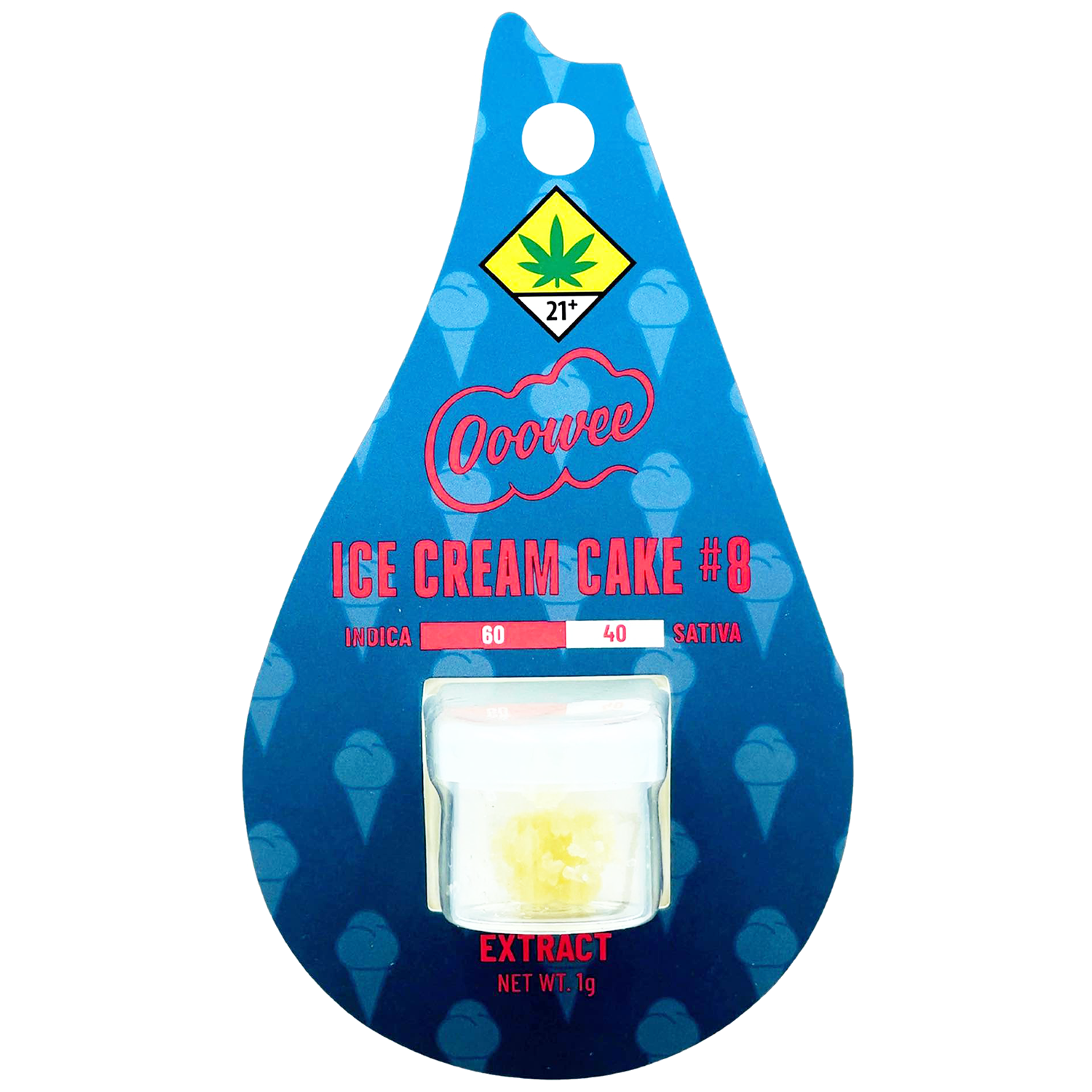 Photograph of product: Ooowee: Ice Cream Cake (I) Hydrocarbon Concentrate