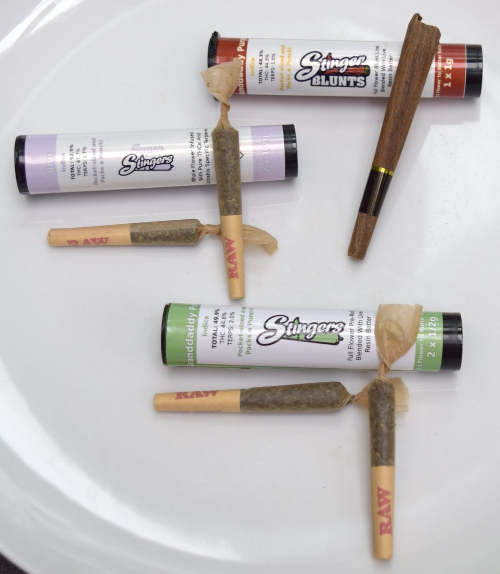 Photograph of product: Infused Pre-Roll - Nightmare Cookies Stingers