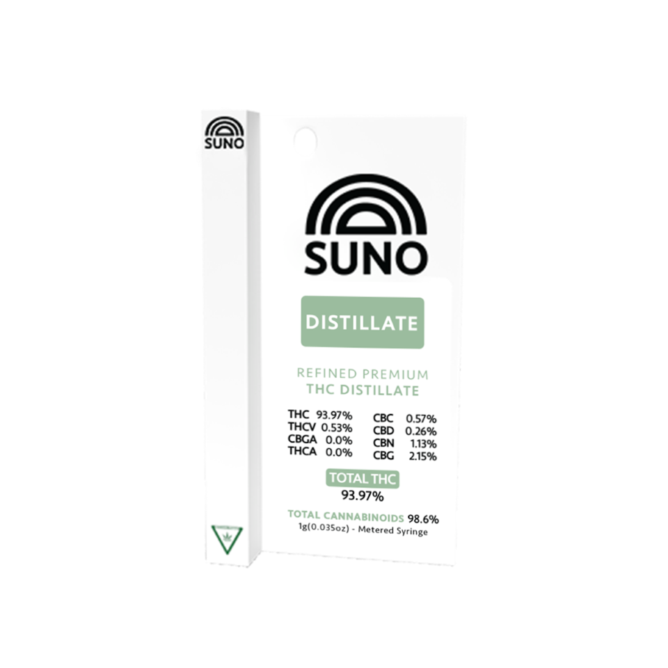 Photograph of product: 1g TH-oui Distillate Syringe