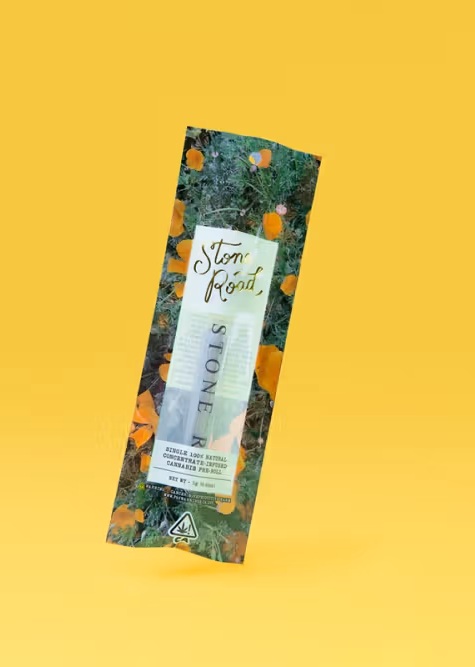 Photograph of product: Stone Road | Infused Preroll | Blueberry Biscotti