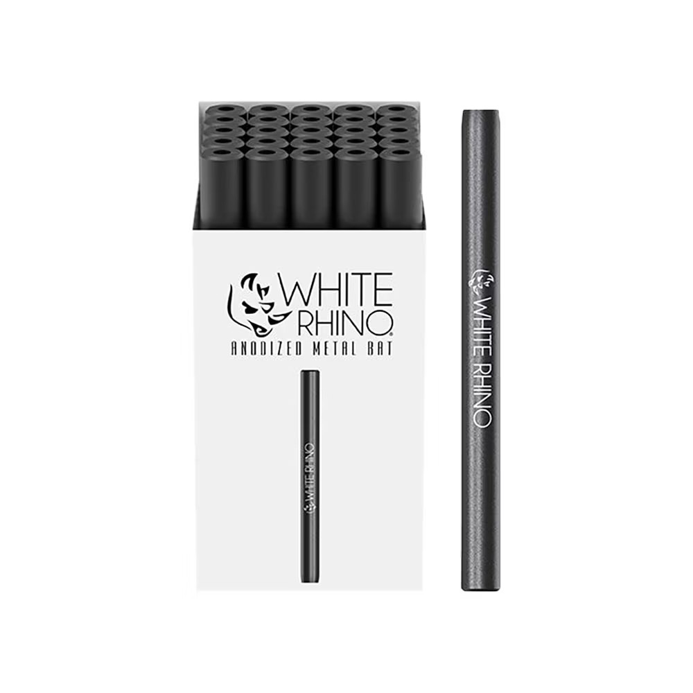 Photograph of product: White Rhino Anodized Metal Taster Bat 3 Black